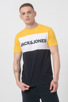 jackampjones tricou cu imprimeu logo galben sofranbleumarinalb imagen 50_0_
0