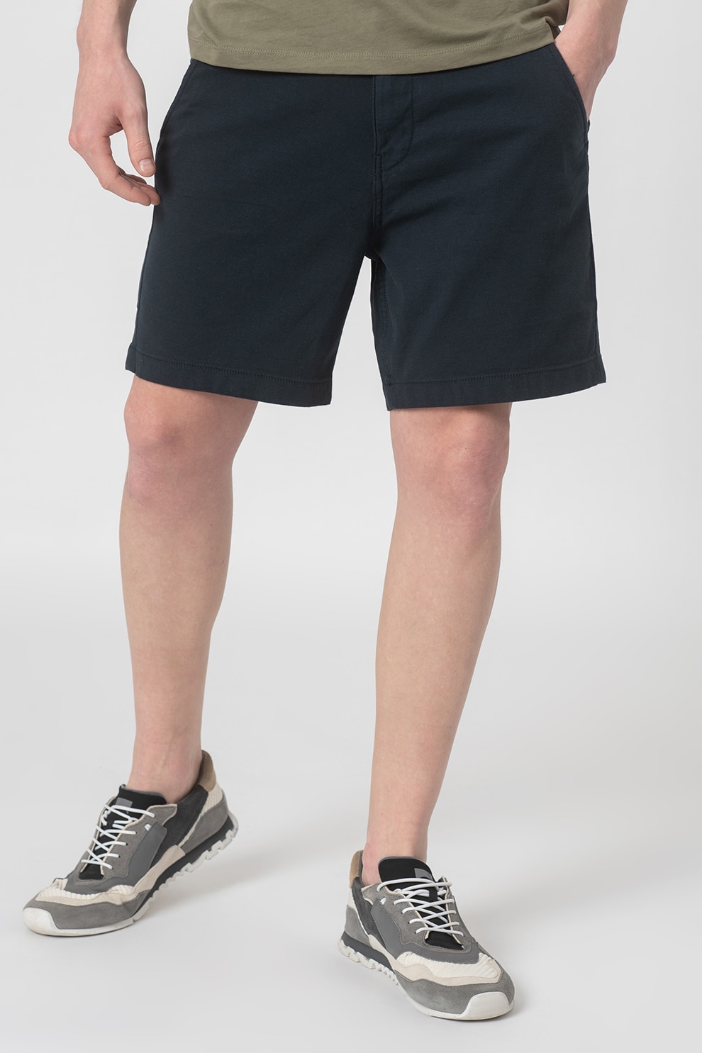 Selected Homme, Pantaloni scurti chino Storm, Bleumarin