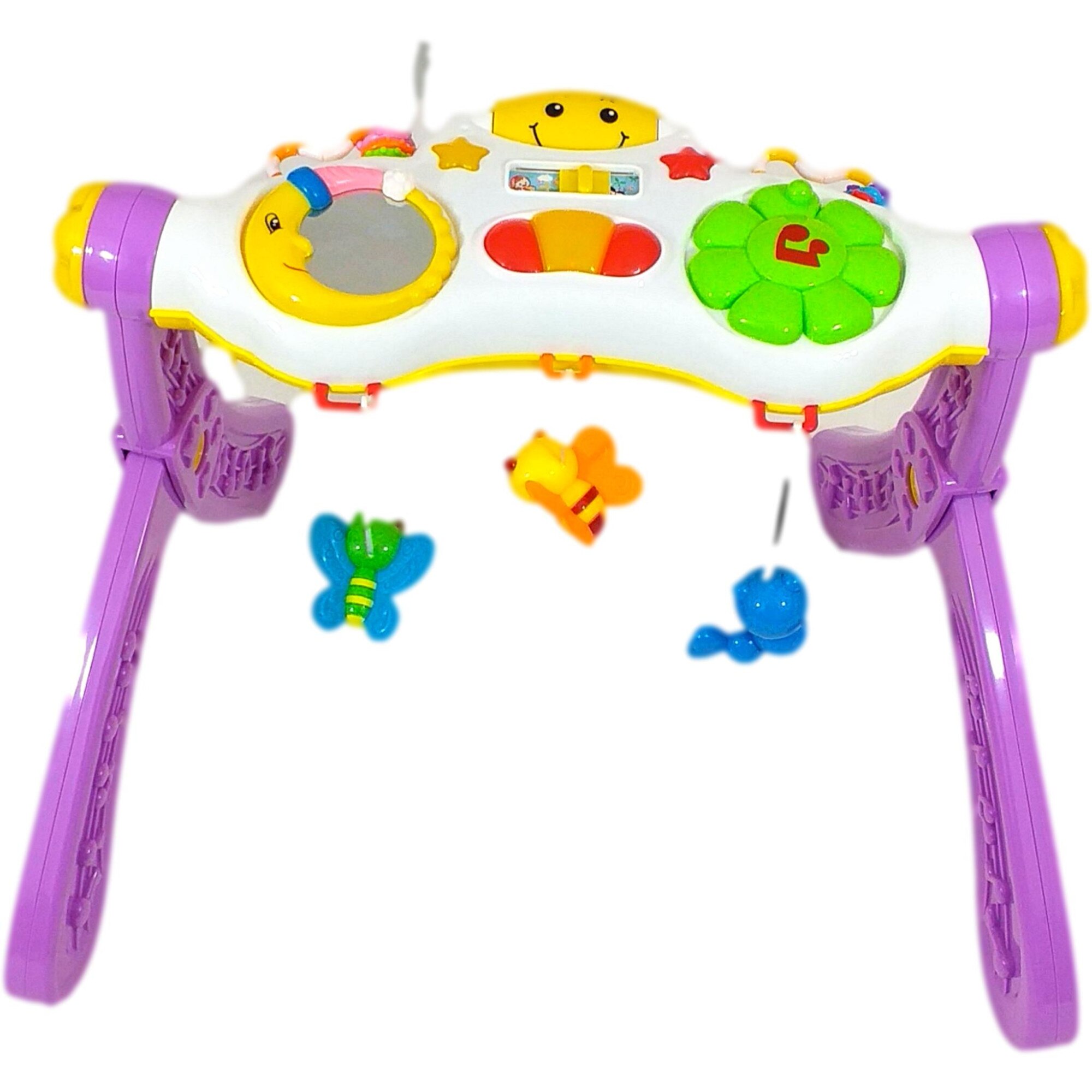 Centru activitari bebe , cu sunete si lumini, multicolor