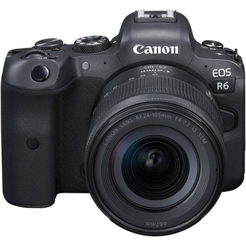 Aparat Foto Mirorless Canon EOS R6, Full-Frame, 20.1 MP, 4K, Wi-Fi + Obiectiv RF 24-105 IS STM Aparat Foto Mirorless Canon EOS R6, Full-Frame, 20.1 MP, 4K, Wi-Fi + Obiectiv RF 24-105 IS STM