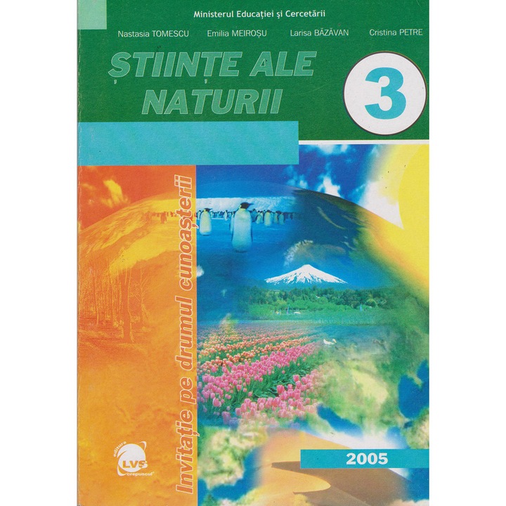 Stiinte ale naturii manual clasa III - Nastasia Tomescu
