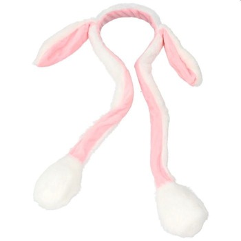 Cordeluta LED urechi iepuras miscatoare, ProCart, 3 moduri iluminare, marime universala, alb Cordeluta LED urechi iepuras miscatoare, ProCart, 3 moduri iluminare, marime universala, alb