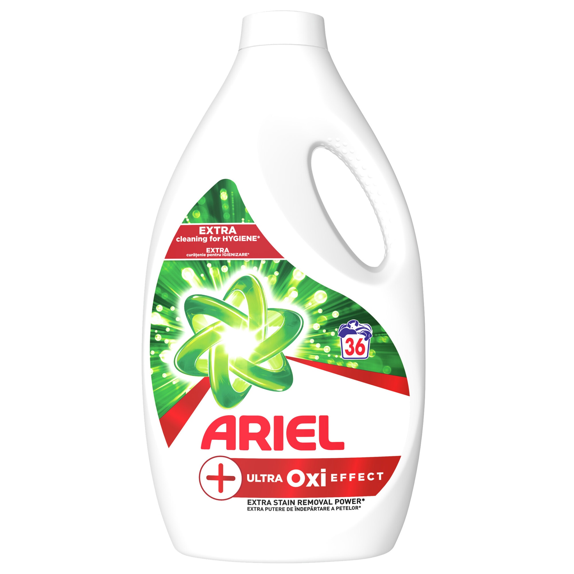 By ghost badminton Detergent de rufe lichid Ariel +Ultra Oxi Effect, 1.98 L, 36 spalari -  eMAG.ro