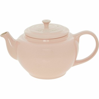 Ceainic din gresie ceramica, Le Creuset, roz, 1L, 25x14 cm Ceainic din gresie ceramica, Le Creuset, roz, 1L, 25x14 cm