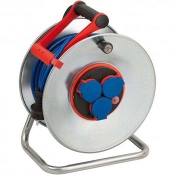 Derulator cu tambur Brennenstuhl Garant S Bretec, AT-N05V3V3-F 3G1.5, IP44, 50 m Derulator cu tambur Brennenstuhl Garant S Bretec, AT-N05V3V3-F 3G1.5, IP44, 50 m