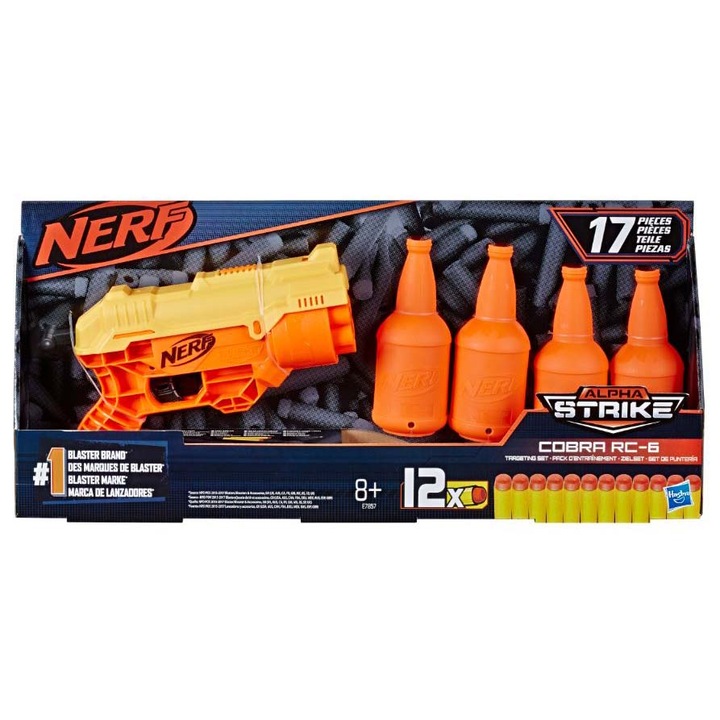 Бластер Nerf - Alpha Strike Cobra RC-6, 12 стрели