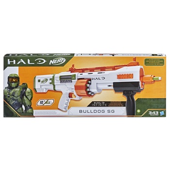 Blaster Nerf - Halo Bulldog SG, 10 proiectile Blaster Nerf - Halo Bulldog SG, 10 proiectile