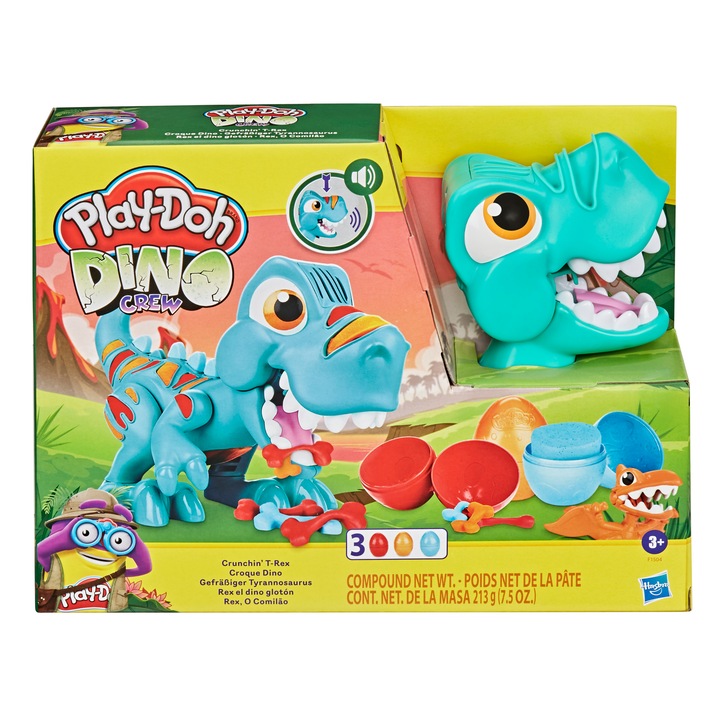 Hasbro Play-Doh éhes T-rex gyurma