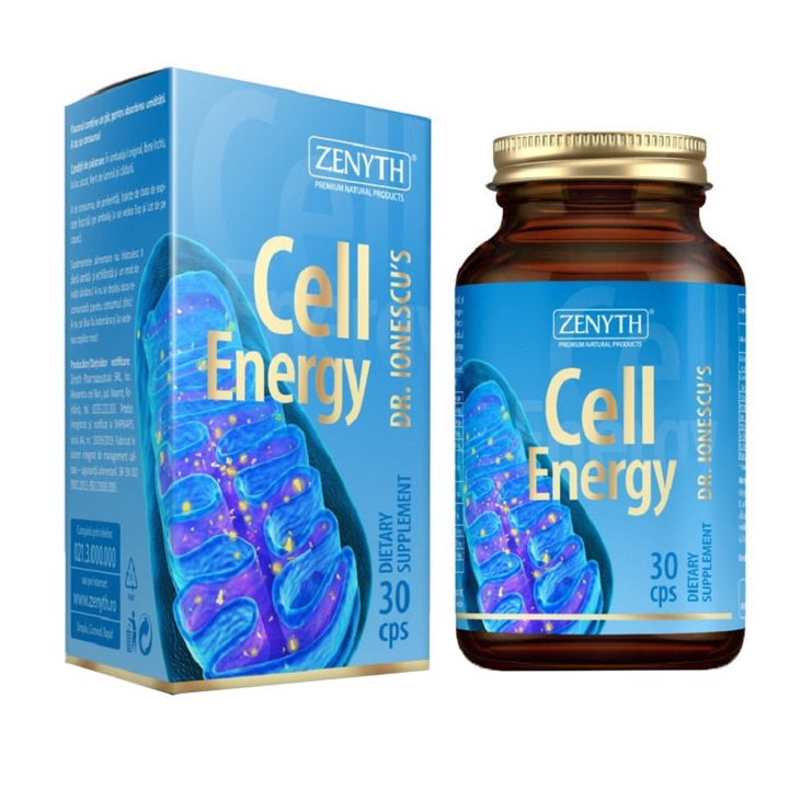 Supliment alimentar Cell Energy, Zenyth, 30 capsule