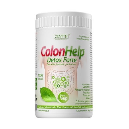 Supliment alimentar Colon Help Detox Forte, Zenyth, 240 g