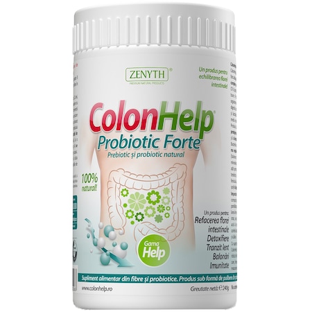 Supliment alimentar Colon Help Probiotic Forte, Zenyth, 240 g