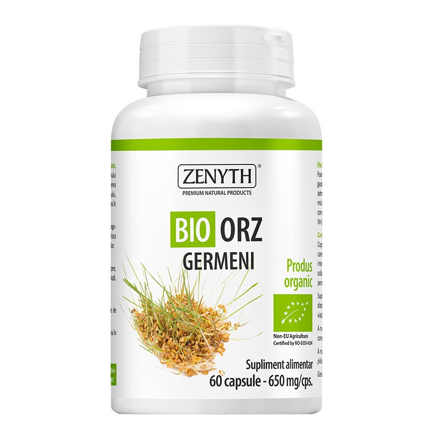 Supliment alimentar Bio Orz Germeni, Zenyth, 60 capsule