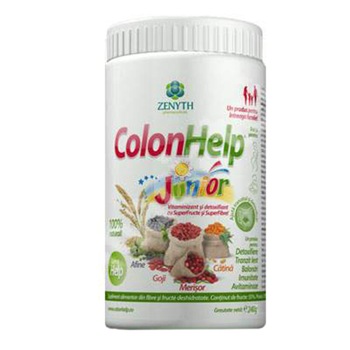 Supliment alimentar Colon Help Junior, Zenyth, 240 g Supliment alimentar Colon Help Junior, Zenyth, 240 g