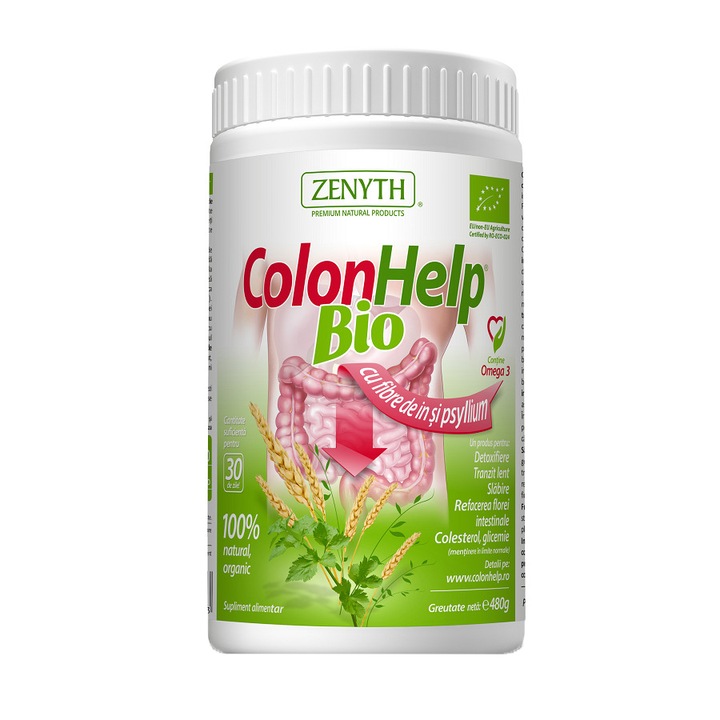 Supliment alimentar Colon Help Bio, Zenyth, 480 g