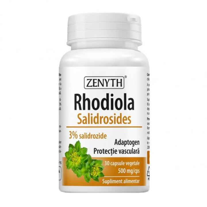 Supliment alimentar Rhodiola Salidrosides, Zenyth, 30 capsule vegetale