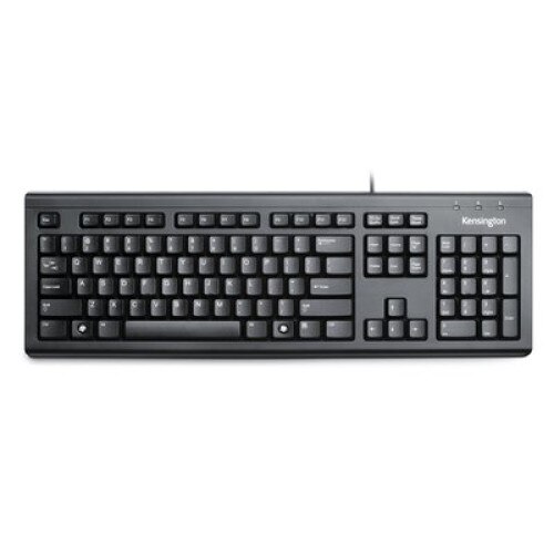 Tastatura Kensington ValuKeyboard, Layout Belgia, Negru