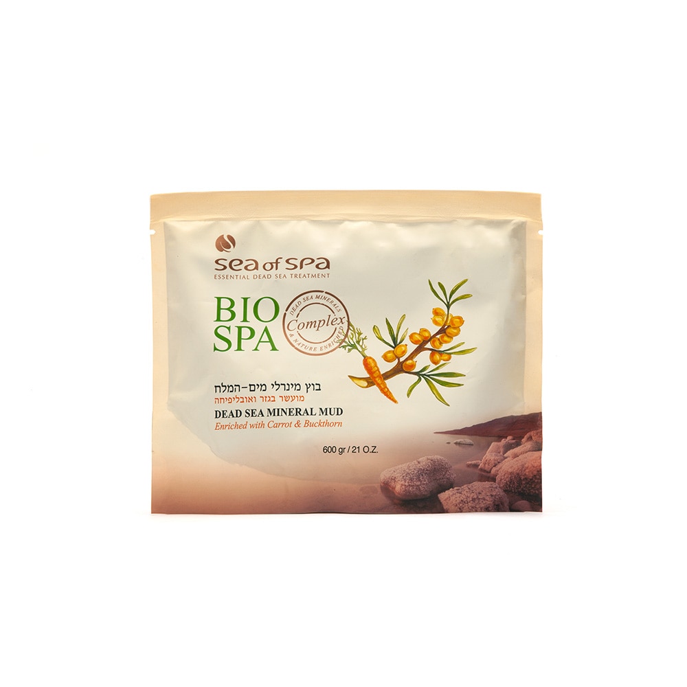 Namol Mineral din Marea Moarta, Imbogatit cu Morcov si Catina, Bio Spa, Sea of Spa, 600 g