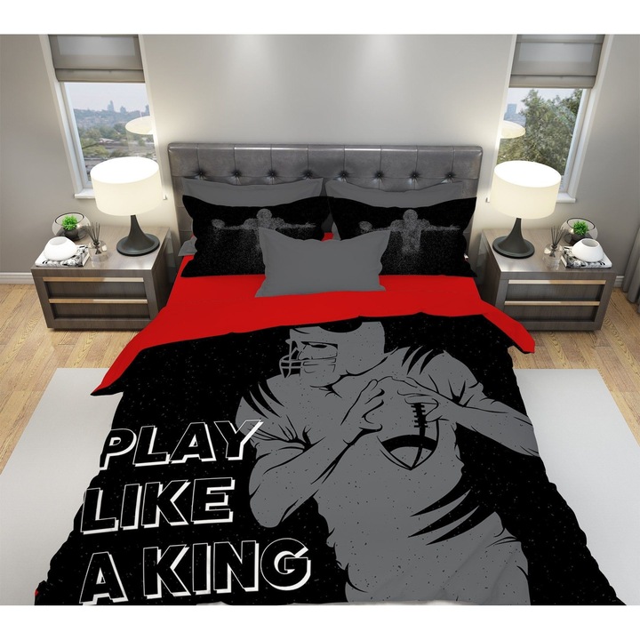 Спален Комплект Intermatrak Nicole Taneff G1307, Памучен Сатен, Голяма Спалня, Без Чаршаф