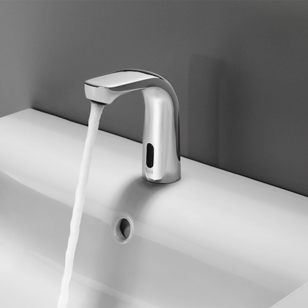 Baterie sanitara, Roca, Pentru lavoar, Argintiu