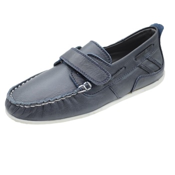 Pantofi ortopedici din piele pentru baieti Pinky Pinky, Bleumarin Pantofi ortopedici din piele pentru baieti Pinky Pinky, Bleumarin