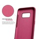 Husa Premium Silicon compatibila cu Xioami Mi Note 10, Arctic Monkey, cu interiorul din material textil, protectie camera, Burgundy, PBR548