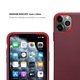 Husa Premium Silicon compatibila cu Xioami Mi Note 10, Arctic Monkey, cu interiorul din material textil, protectie camera, Burgundy, PBR548