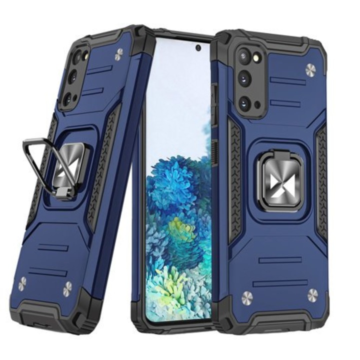 Калъф Wozinsky Ring Armor Case Kickstand за Samsung Galaxy A51 5G, Blue