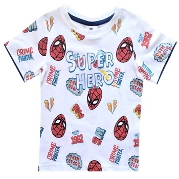 Tricou Spiderman Super Hero, Alb Tricou Spiderman Super Hero, Alb