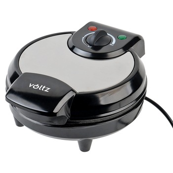 Aparat pentru waffe si gofre forma de inimioare Voltz V51442GA, 1300W, 5 prize cu miez, Controlul temperaturii, Negru Aparat pentru waffe si gofre forma de inimioare Voltz V51442GA, 1300W, 5 prize cu miez, Controlul temperaturii, Negru