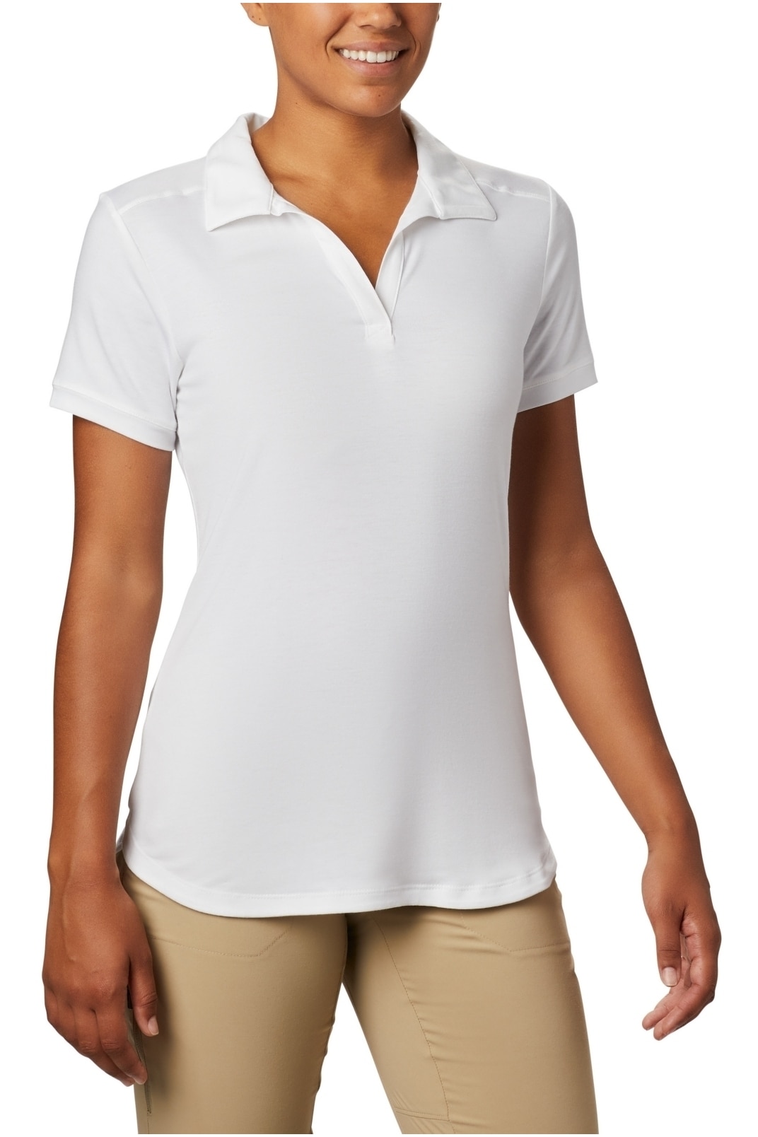 Tricou Columbia Polo Essentials Elements 1885581-10023287, Alb