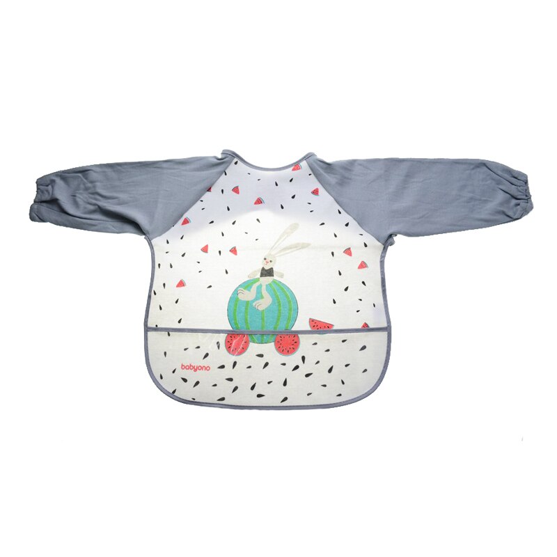 Baveta cu maneca Baby Ono 837G, Gri 24+ luni