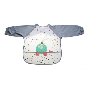 Baveta cu maneca Baby Ono 837G, Gri 24+ luni Baveta cu maneca Baby Ono 837G, Gri 24+ luni