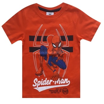 Tricou Spider-Man World Protector, Rosu, 128 CM Tricou Spider-Man World Protector, Rosu, 128 CM