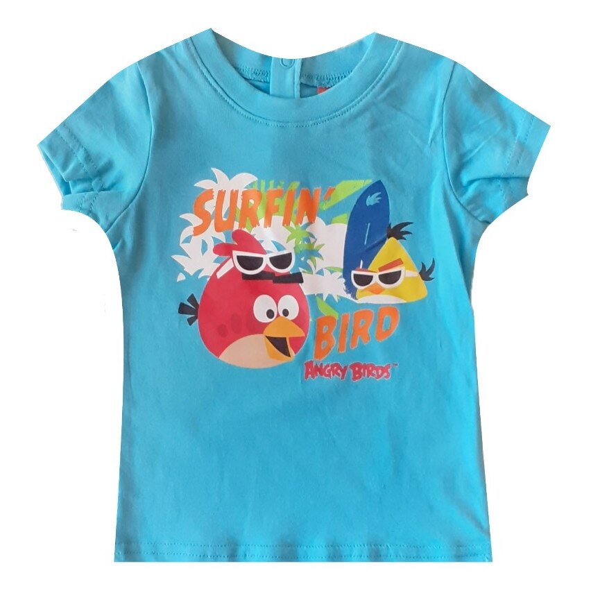 Tricou bebe Angry Birds, Bleu