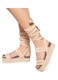 Sandale dama Chrissy, Bej - 38