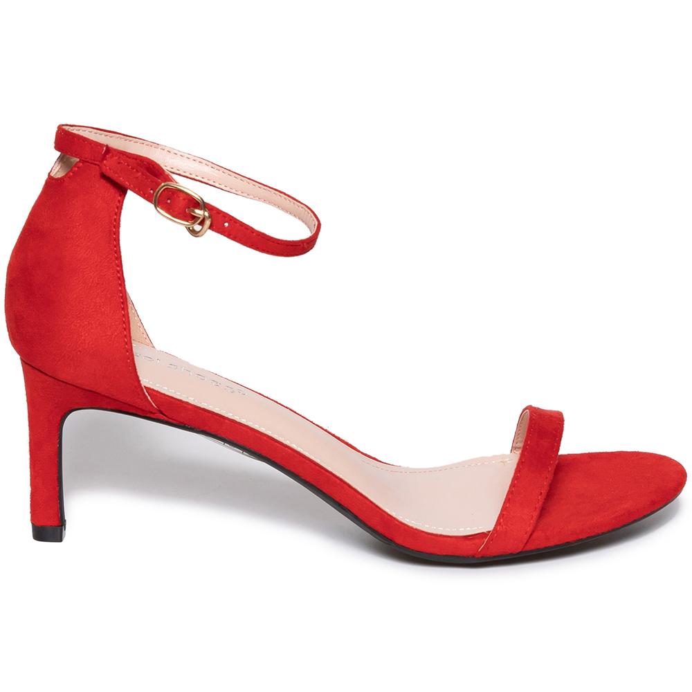 Sandale dama Lelya, Rosu, Rosu