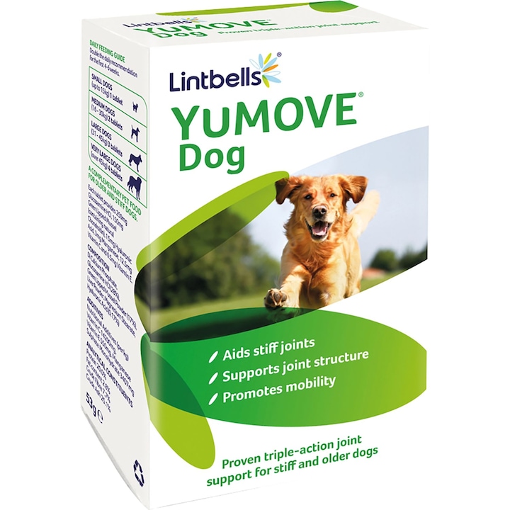 Таблетки за стави за Куче YuMove, хранителна добавка, 60бр. в опаковка