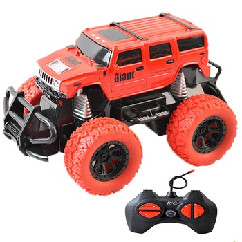 Masina Monster TRUCK GIANT AKU Off-Road cu Telecomanda, Cascadorii Stanga Dreapta Inainte Inapoi, Lumini culoare Rosu AK5046 Masina Monster TRUCK GIANT AKU Off-Road cu Telecomanda, Cascadorii Stanga Dreapta Inainte Inapoi, Lumini culoare Rosu AK5046