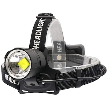 Lanterna de cap LED Techone® GD-HL171+, din aluminiu, sursa 1 x LED XP70 Ultra-Bright, cu zoom, profesionala, acumulatori inclus, rezistenta la apa, 20000 lumeni, 4 moduri lumina, stop atentionare spate, negru Lanterna de cap LED Techone® GD-HL171+, din aluminiu, sursa 1 x LED XP70 Ultra-Bright, cu zoom, profesionala, acumulatori inclus, rezistenta la apa, 20000 lumeni, 4 moduri lumina, stop atentionare spate, negru