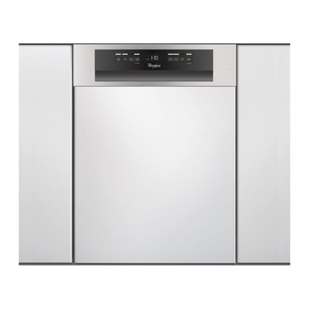 Masina de spalat vase semi-incorporabila Whirlpool ADG 522 IX, 6th Sense, 8 programe, 10 seturi, 45 cm, Clasa A++