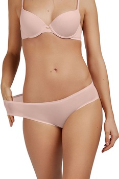Chilot foarte subtire din microfibra cu talie joasa, Gisela 1/0435, Crem, One Size Chilot foarte subtire din microfibra cu talie joasa, Gisela 1/0435, Crem, One Size