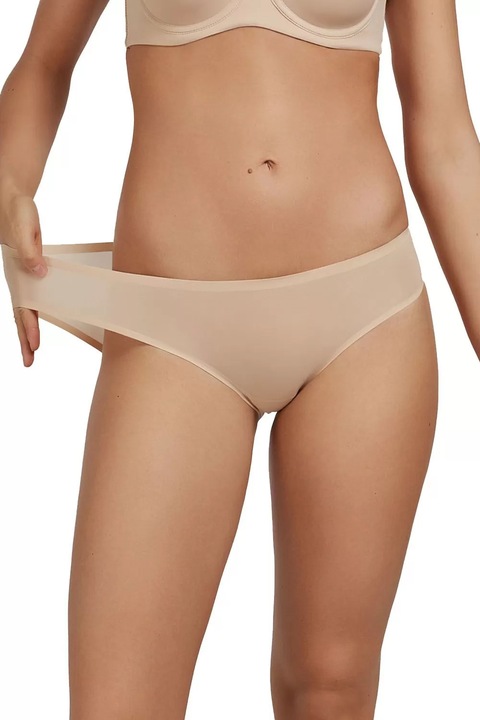Chilot foarte subtire din microfibra cu talie joasa, Gisela 1/0435, Nude, Marime unica