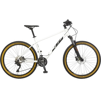 Bicicleta pentru barbati KTM Peak XT 27, Alb, marime 43 Bicicleta pentru barbati KTM Peak XT 27, Alb, marime 43