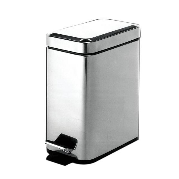 Cos gunoi, Gedy, cu pedala, 14x29.4x30 cm, 5l