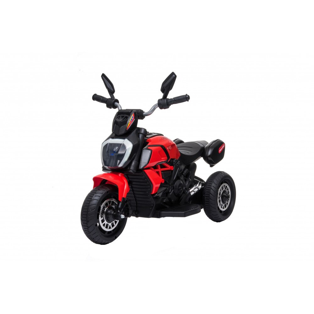 Motocicleta electrica cu lumini Nichiduta Kids Racing Red