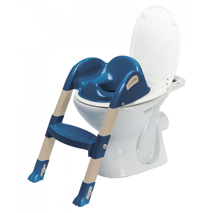 Reductor pentru toaleta cu scarita Kiddyloo Ocean Blue