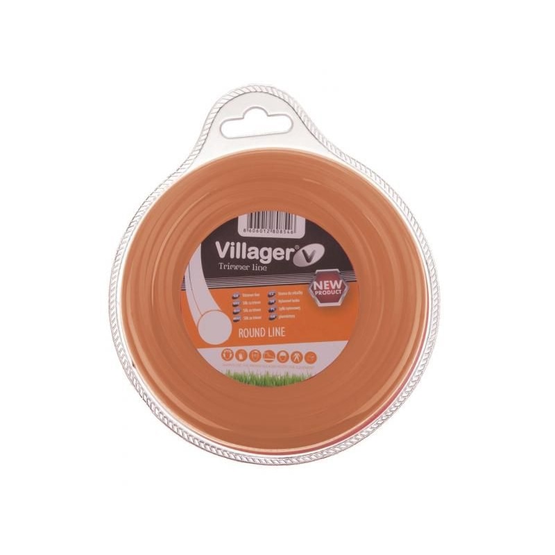 Fir din nailon cu profil rotund 3mmx55m, Villager
