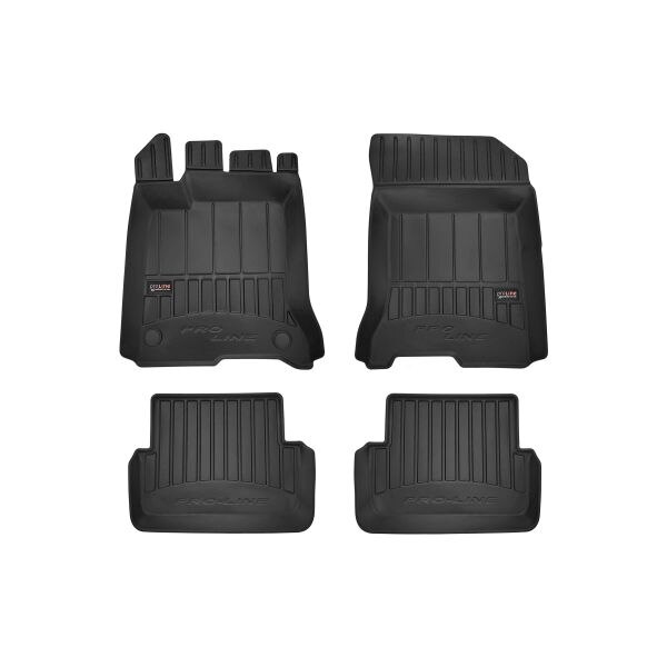 Set 4 covorase auto FROGUM, Cauciuc, pentru RENAULT LAGUNA III de la 2007 la 2015 Liftback/Touring