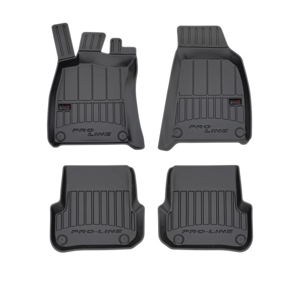 Set 4 covorase auto FROGUM, Cauciuc, pentru AUDI A6 de la 2004 la 2011 Sedan/Touring