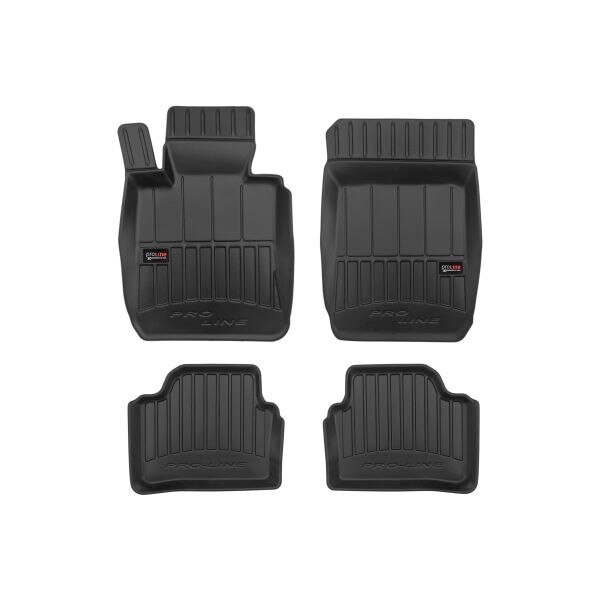 Set 4 covorase auto FROGUM, Cauciuc, pentru BMW seria 3 (E90), (E91) de la 2004 pana la 2012 Sedan/Touring